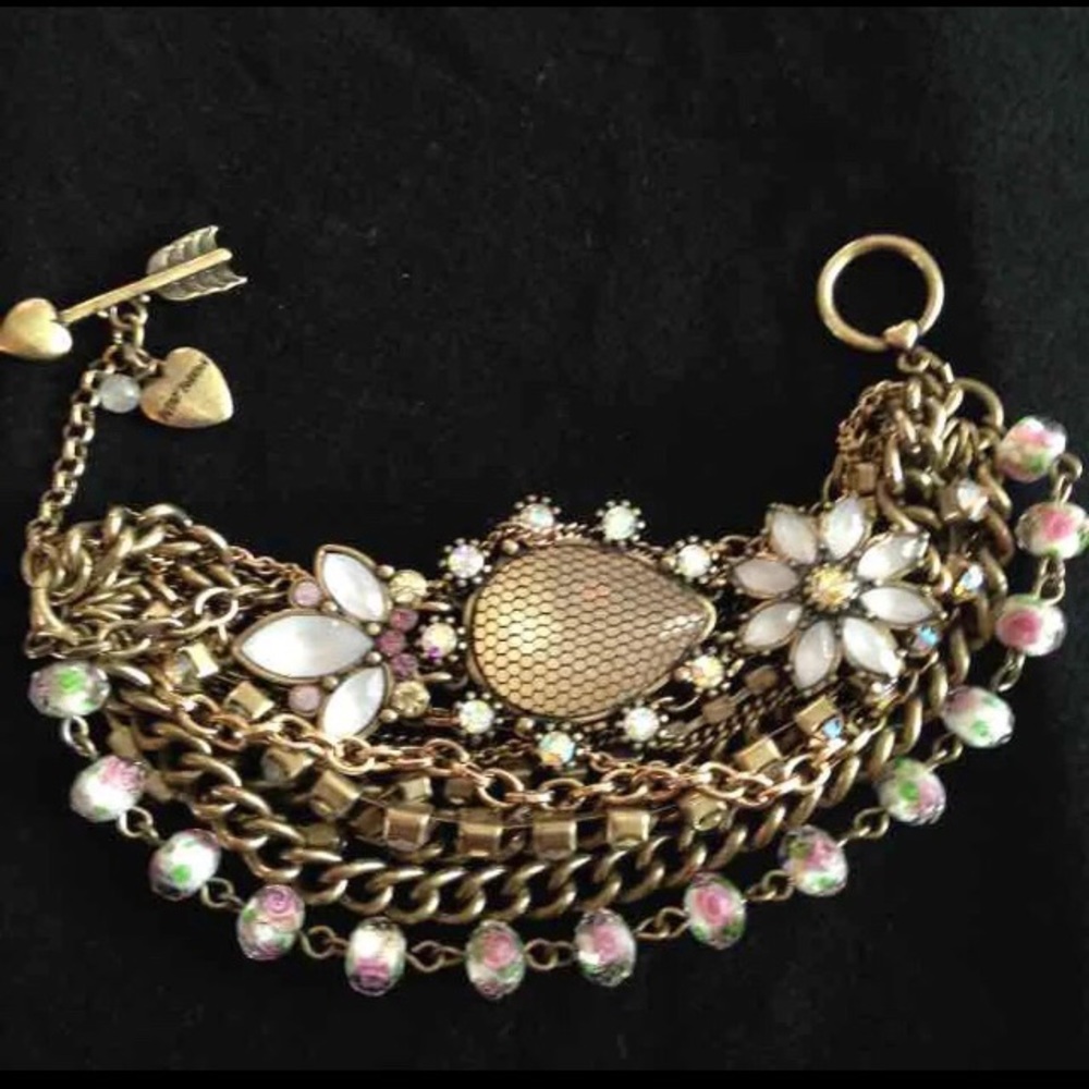 Betsey Johnson Multi-tiered bracelet